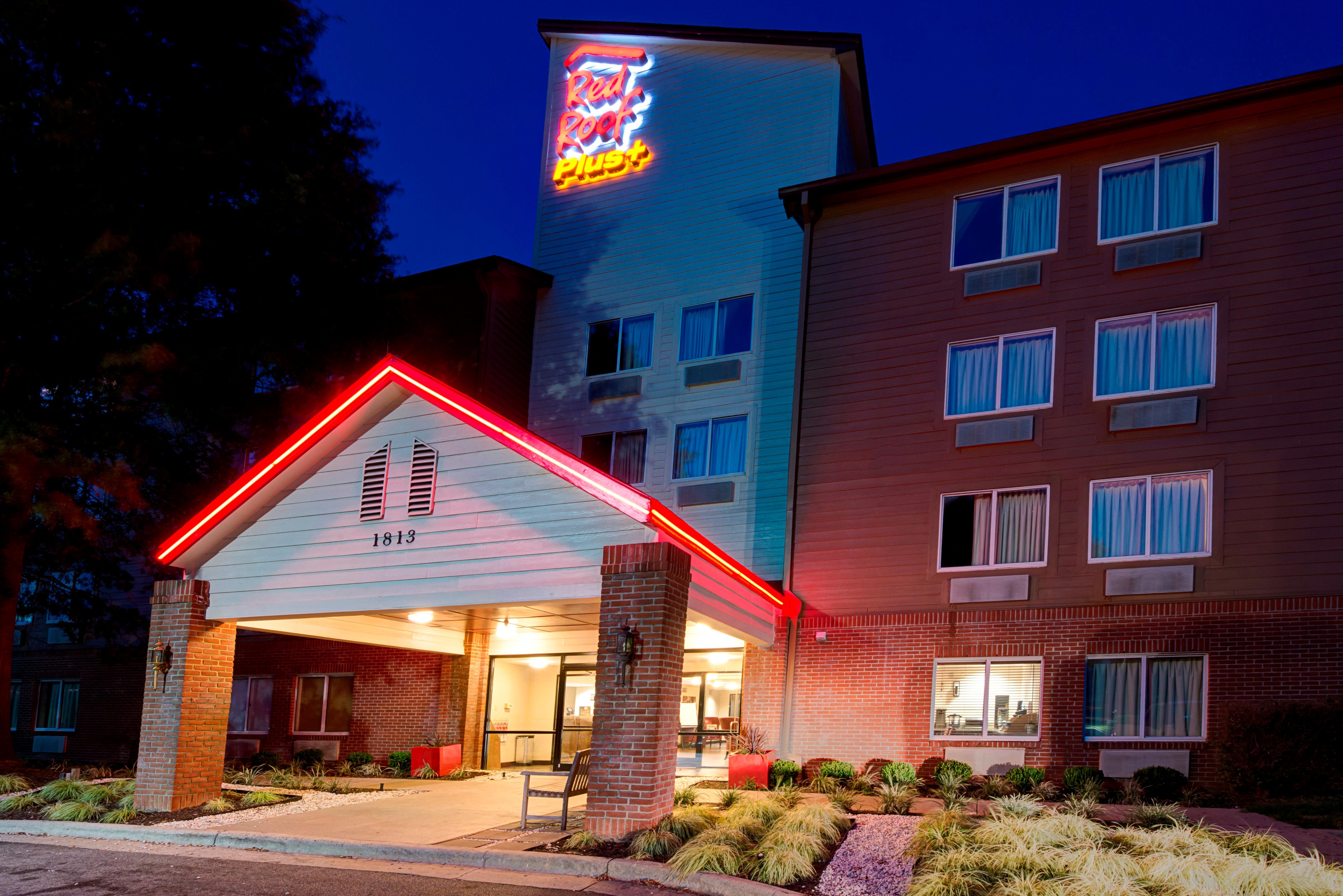 Red Roof Inn Plus Raleigh Downtown Ncsu Conv Center Luaran gambar